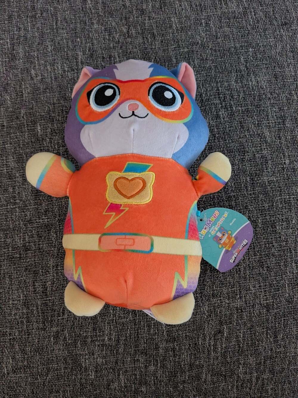 Squishmallows Disney SuperKitties Buddy HugMees 10-Inch Plush Toy